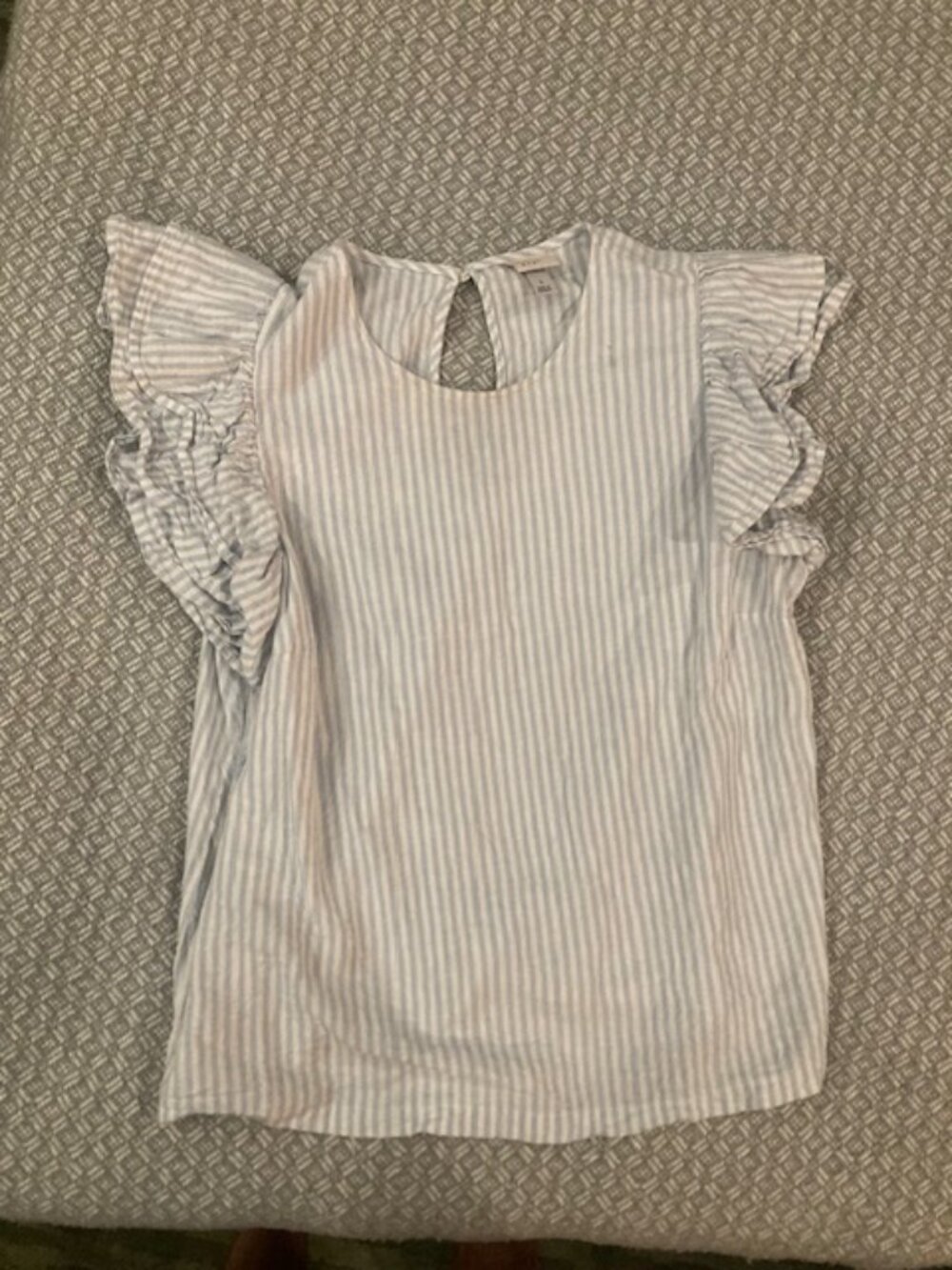 Women's Blouse A New Day Veritical Stripes